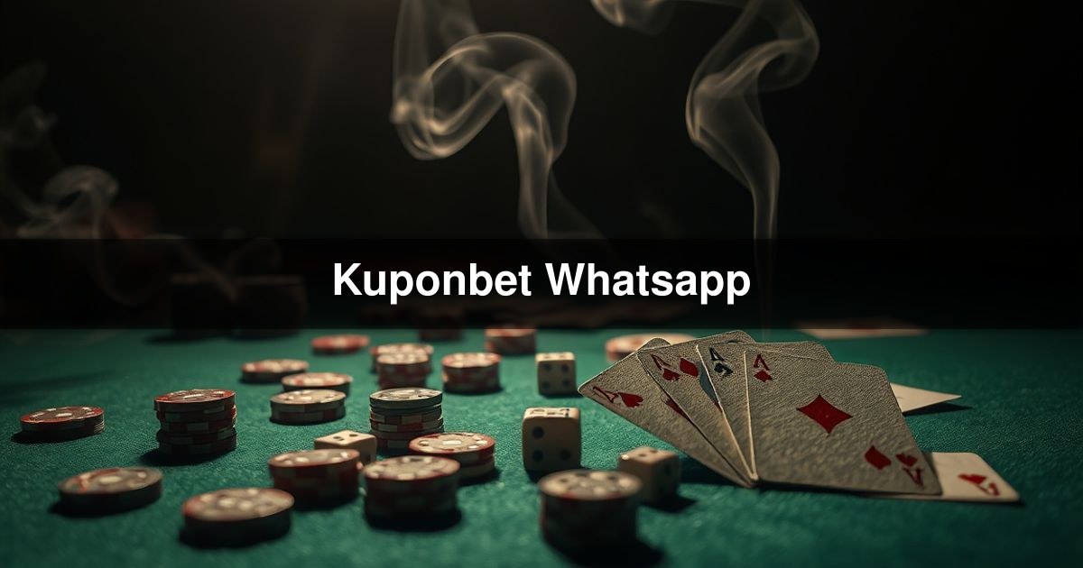 Kuponbet Whatsapp